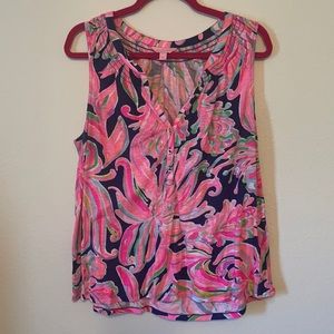 EUC Lilly Pulitzer Essie Tank
